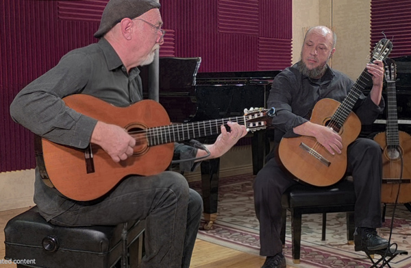 Steve Mullins and Ben Johnson as Duo Mosaico