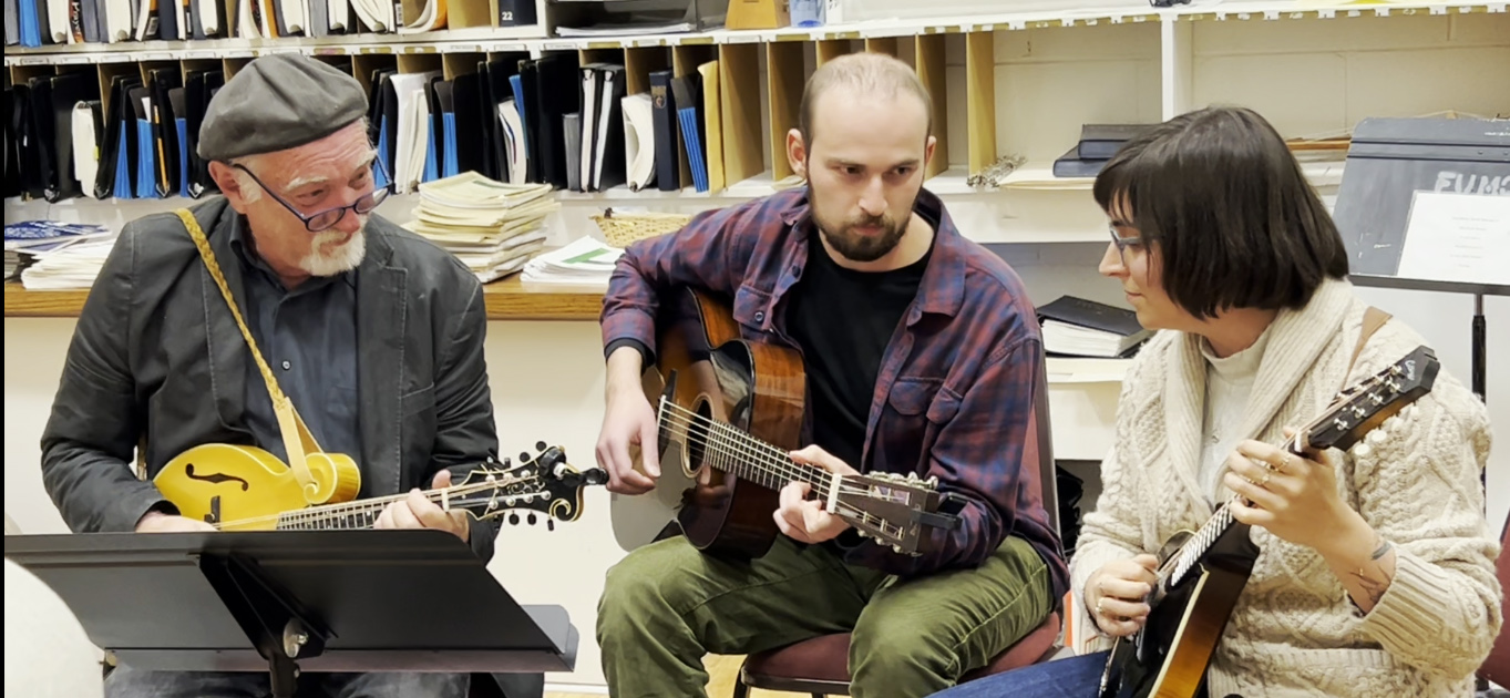 Steve with his students TobyS and TehyaS